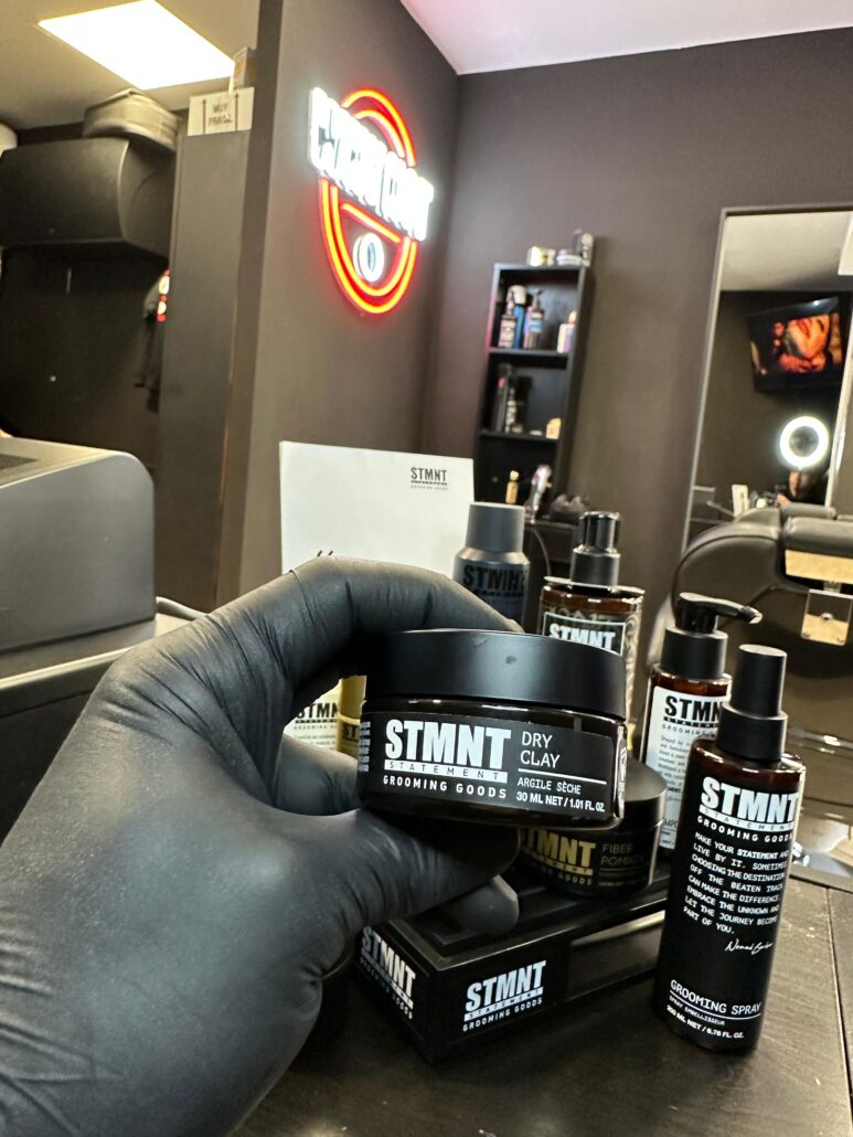 Productos premium para barbería