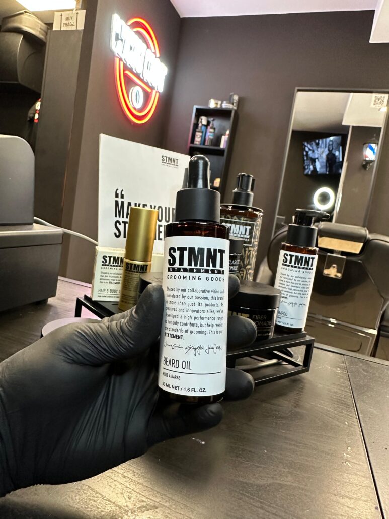 Productos premium para barbería